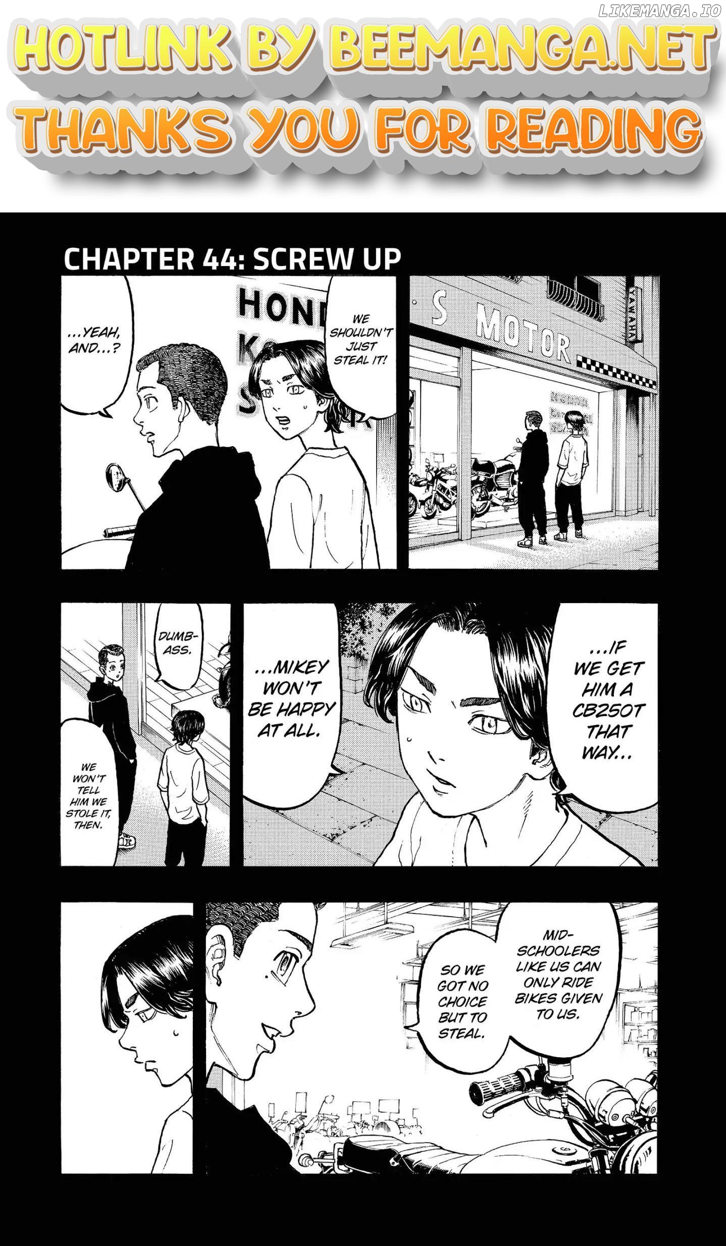 Tokyo Revengers, Chapter 44 image 01